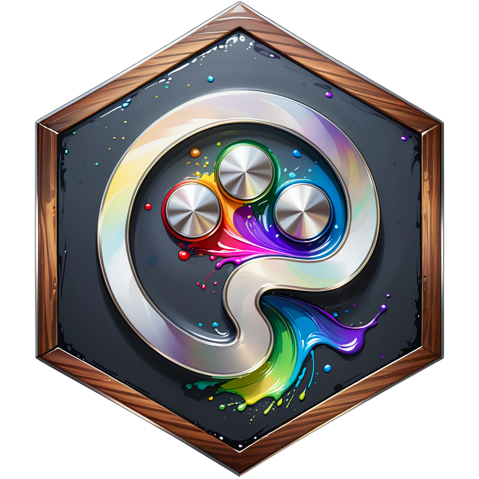 Silver Style Badge